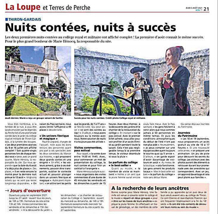 Nuits Contées au collège Royal de Stéphane Bern