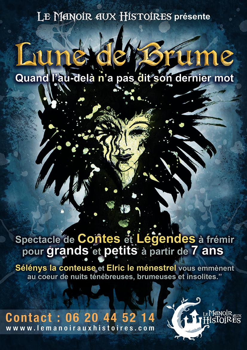 Affiche lune de brume opti